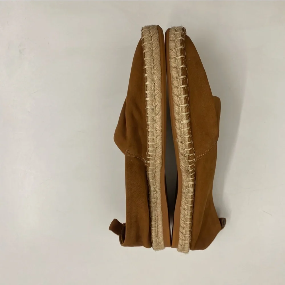 Kelsi Dagger || Juniper Classic Summer Slip On Espadrilles Brown‎ Tan 8.5